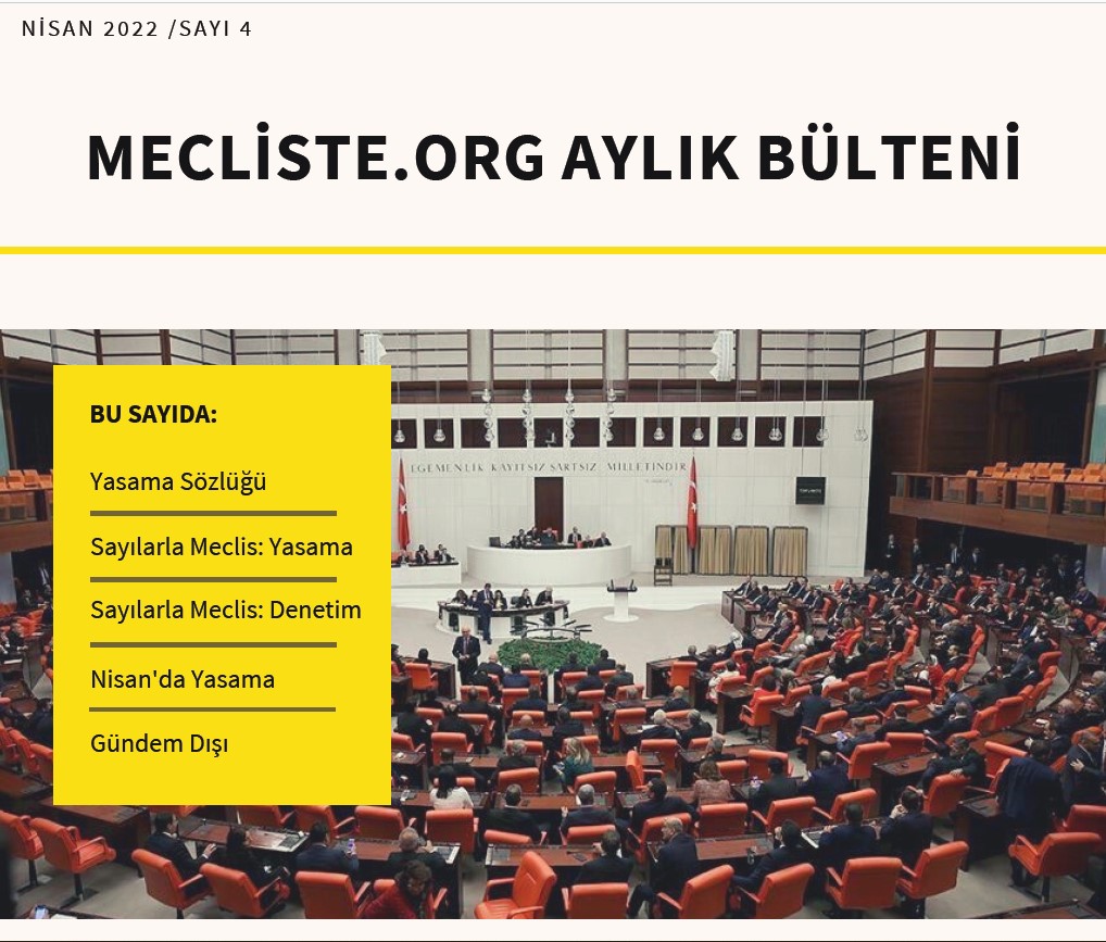 mecliste.org Nisan Bülteni Yayında!