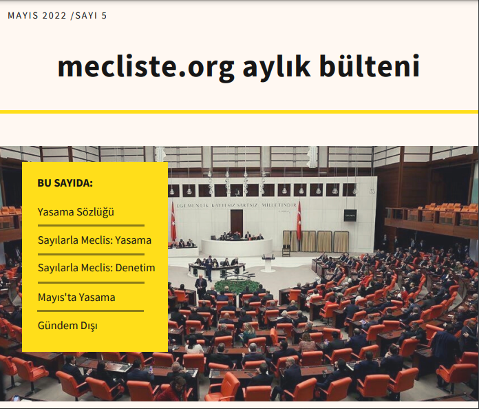 mecliste.org Mayıs Bülteni Yayında!