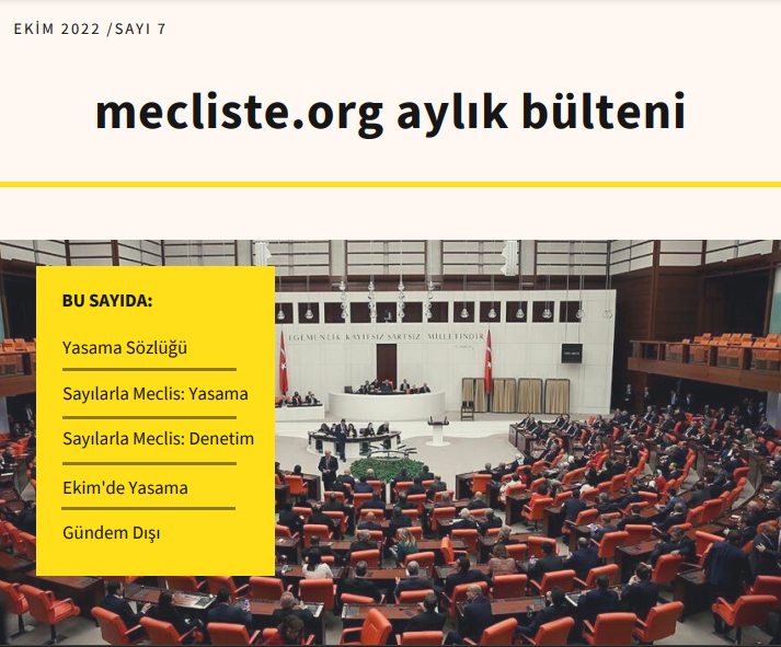 mecliste.org Ekim Bülteni Yayında!